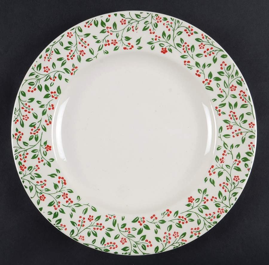 Holly Berry Dinner Plate by Homer Laughlin -1
