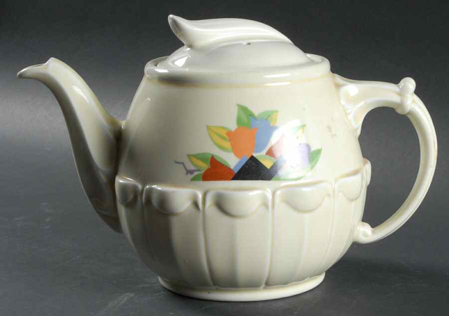 Tulip (Enterprise Aluminum) 8 Cup Waverly Coffee Pot & Lid by Hall-1