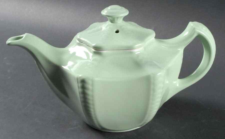 Celadon Green Connie Teapot & Lid by Hall-1