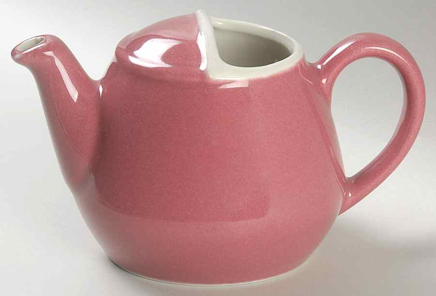 Orchid Small Open London Teapot by Hall-1