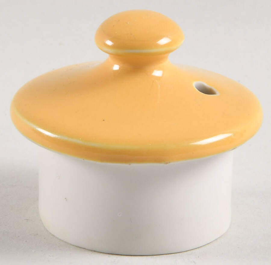 Yellow Lid for 1-4 Cup Mini New York Teapot by Hall-1