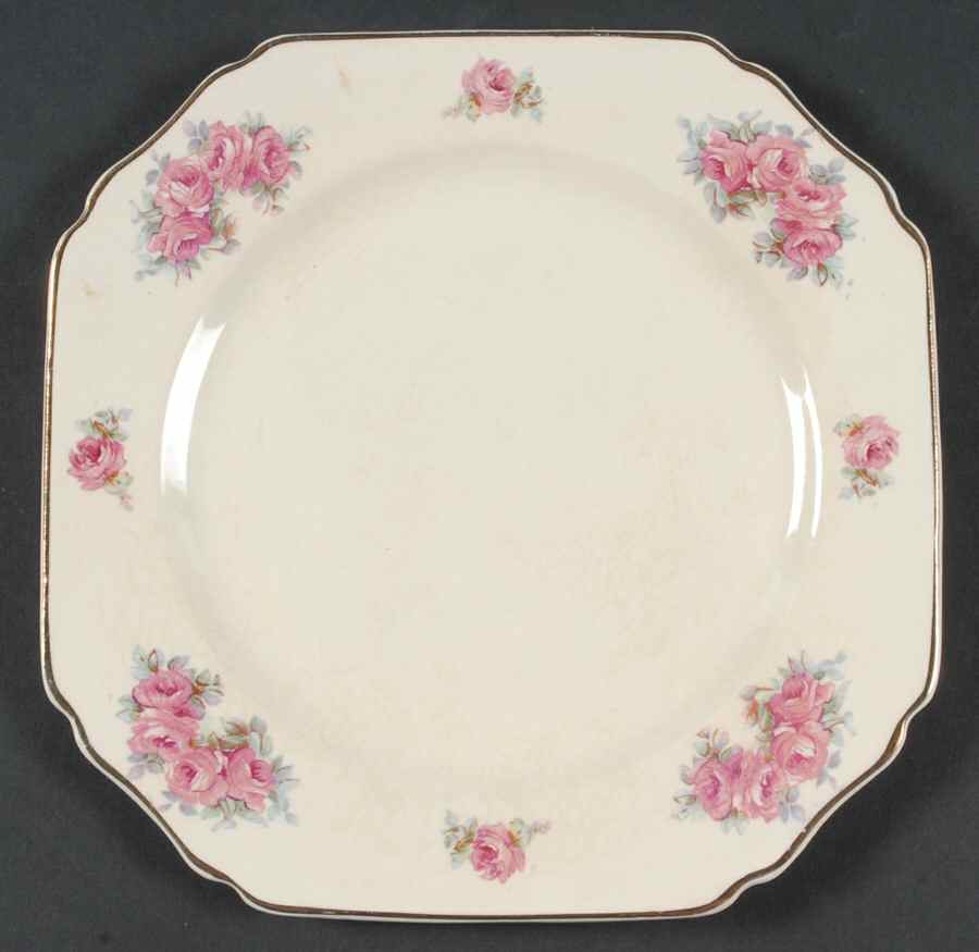 3466 Square Salad Plate by Thomas Hughes & Sons-1