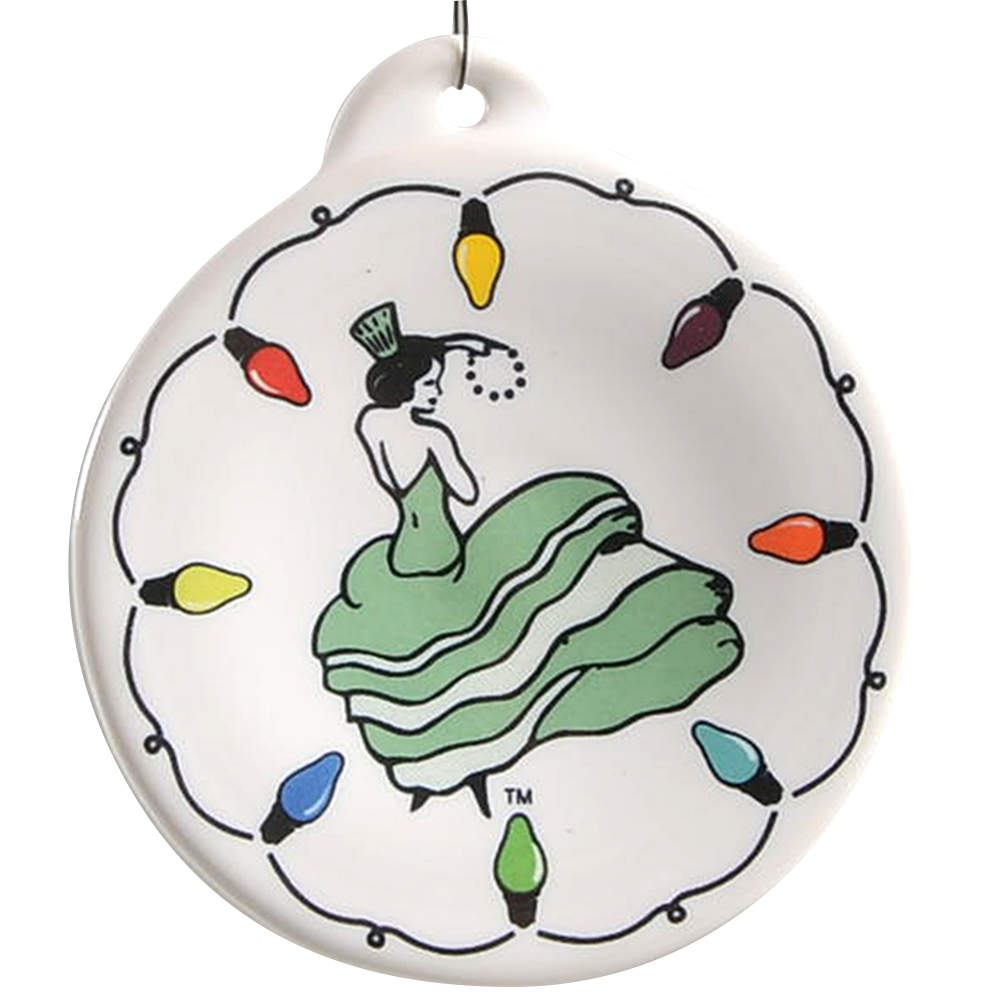 Fiesta Christmas Lights Ornament by Homer Laughlin -1