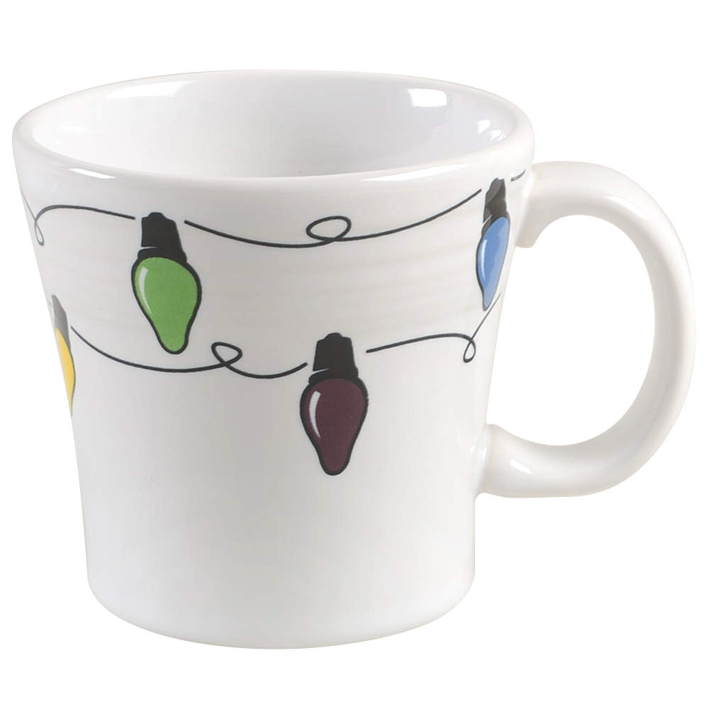 Fiesta Christmas Lights Tapered Mug by Homer Laughlin -1