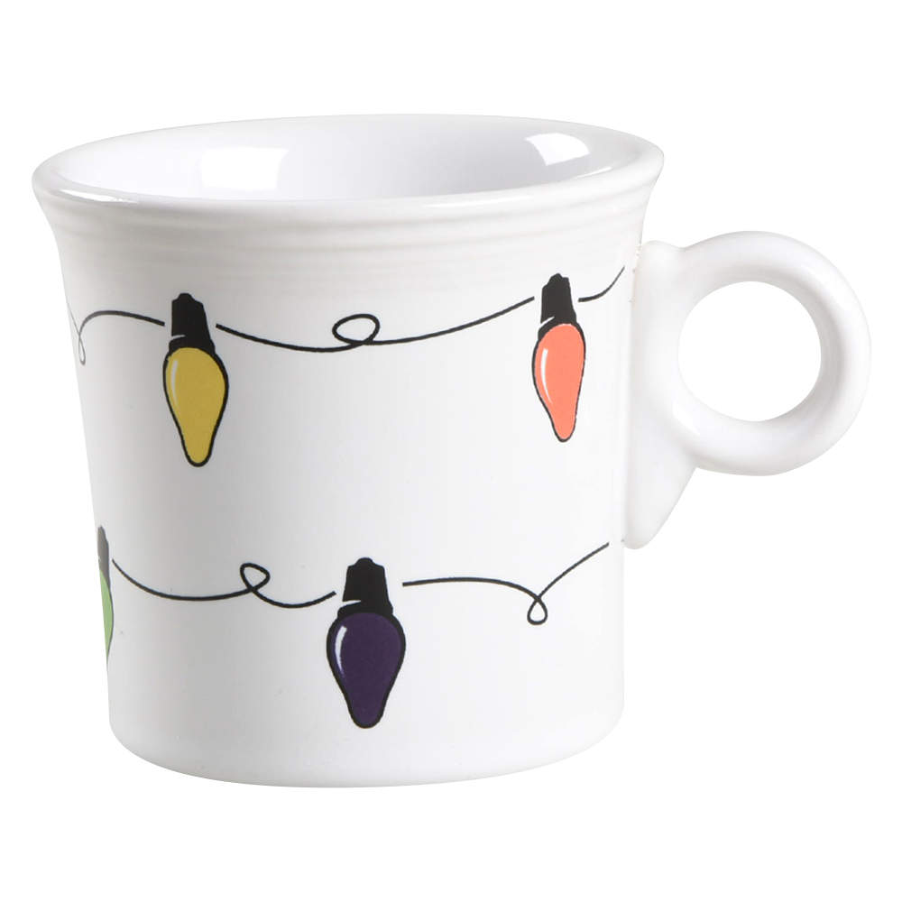Fiesta Christmas Lights Mug by Homer Laughlin -1