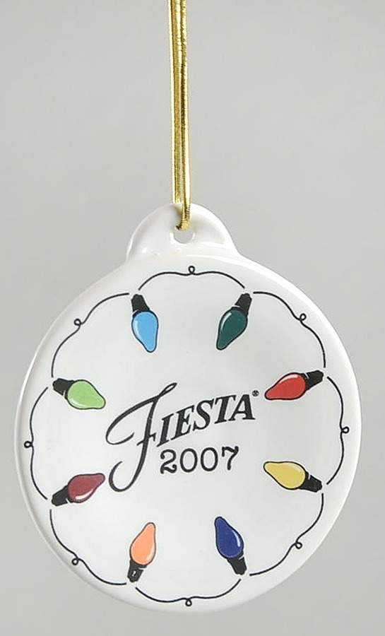 Fiesta Christmas Lights Ornament by Homer Laughlin -1