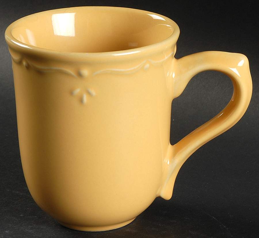Bellcrest Yellow Mug by Home Trends-1