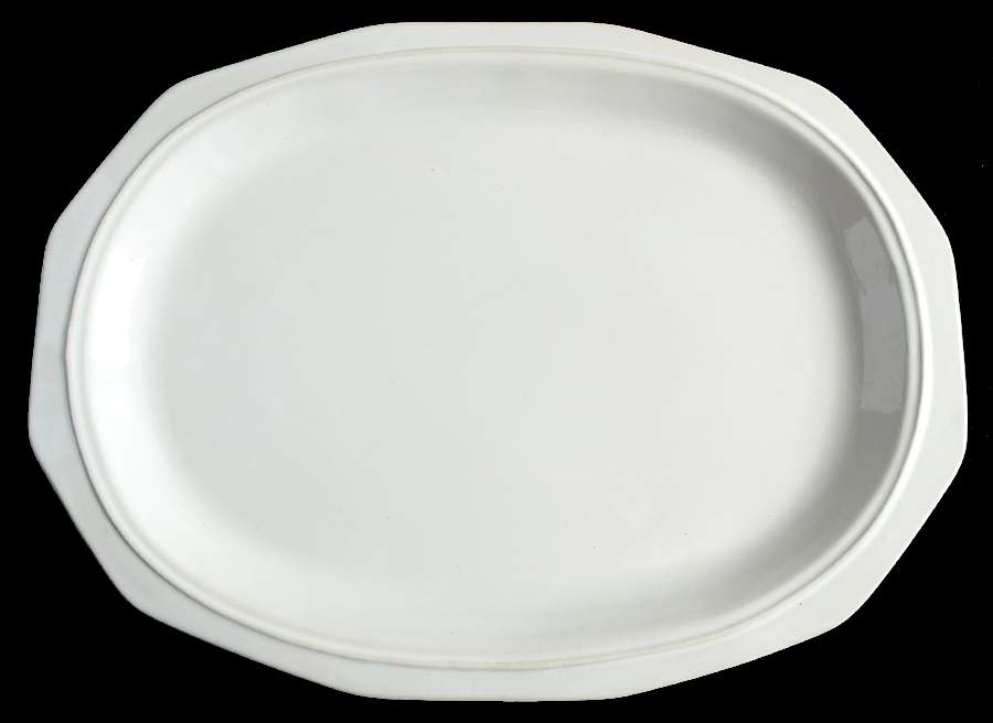 HTS23 14" Oval Serving Platter by Home Trends-1