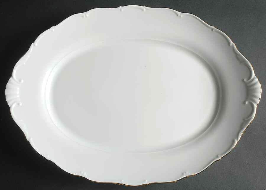 HCZ161 15" Oval Serving Platter by Haas-Czjzek Coronado-1