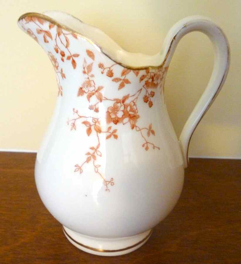 Fairy Orange Creamer by Sampson Hancock & Sons-1