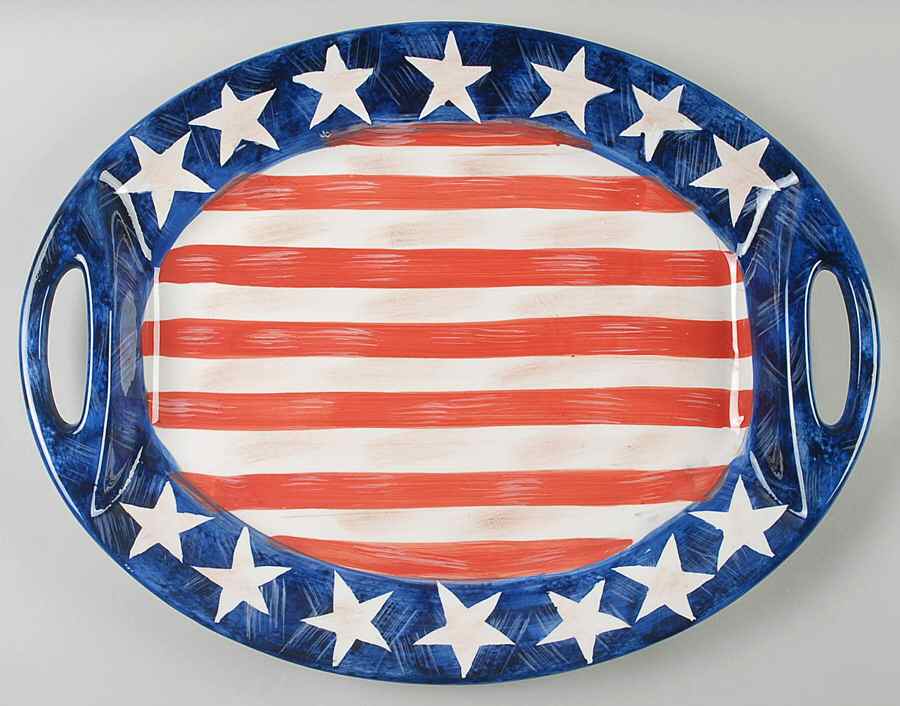 HAU55 18" Oval Serving Platter by Hausenware-1
