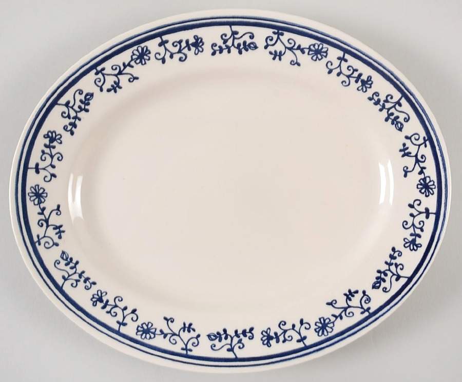 HLC3888 9" Oval Serving Platter by Homer Laughlin -1