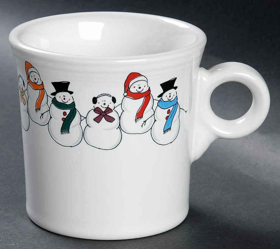 Fiesta Snowmen Mug by Homer Laughlin -1