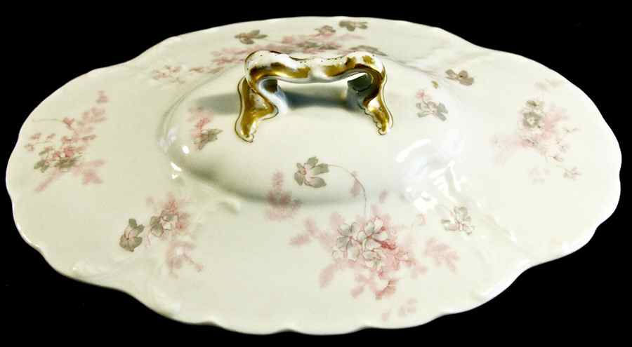 Schleiger 52-10 Lid for Oval Vegetable by Haviland-1