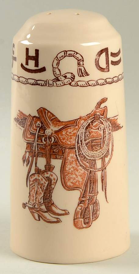 Boot and Saddle Salt Shaker by HF Coors-1