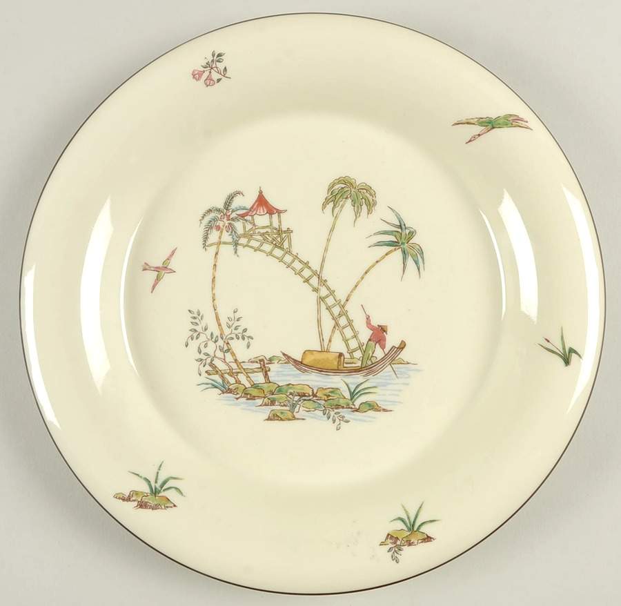 Pillement (Smooth) Dinner Plate by Haviland-1