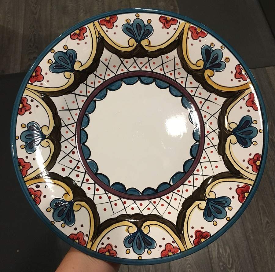 American Simplicity Tuscan Dinner Plate by Home-1