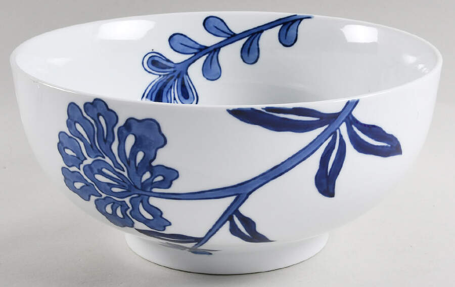Blue and White 10" Mixing Bowl by Home-1