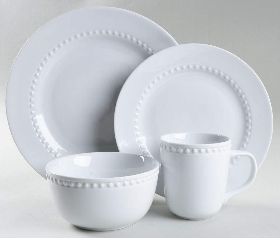 Canopy Beaded 4 Piece Place Setting by Home Trends-1