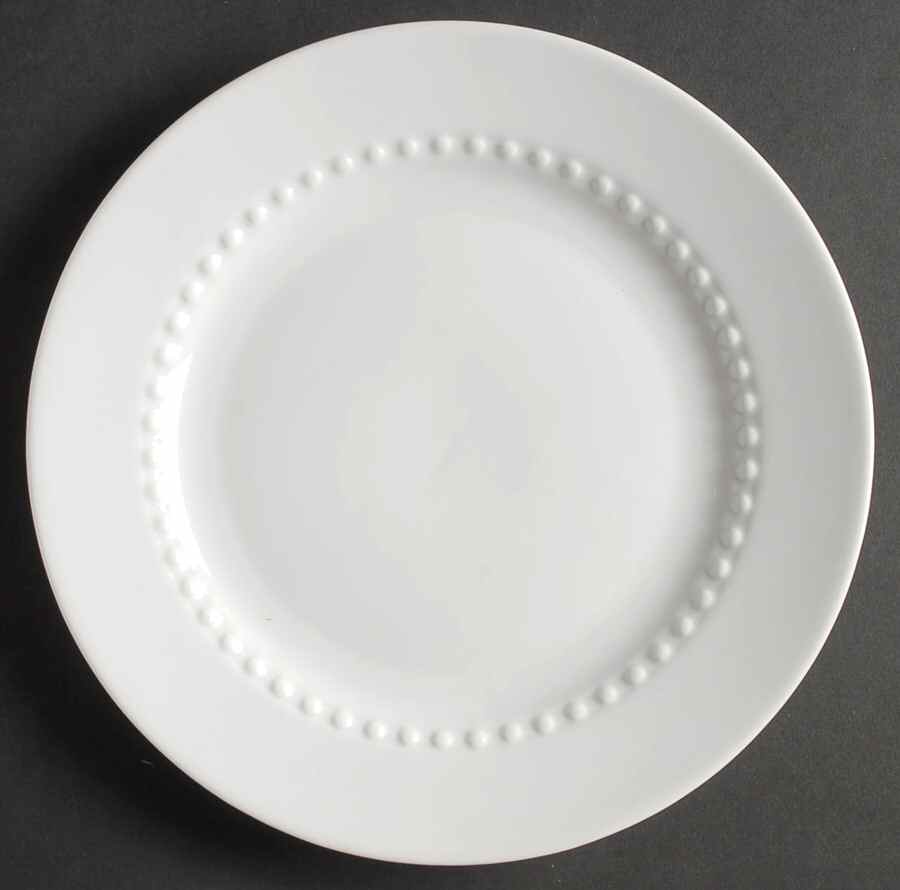 Canopy Beaded Salad Plate by Home Trends-1