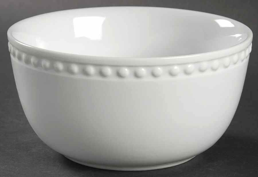 Canopy Beaded Soup/Cereal Bowl by Home Trends-1