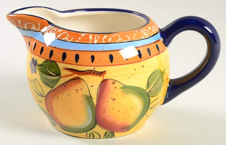 Mediterranean Pear Creamer by Heritage Mint-1