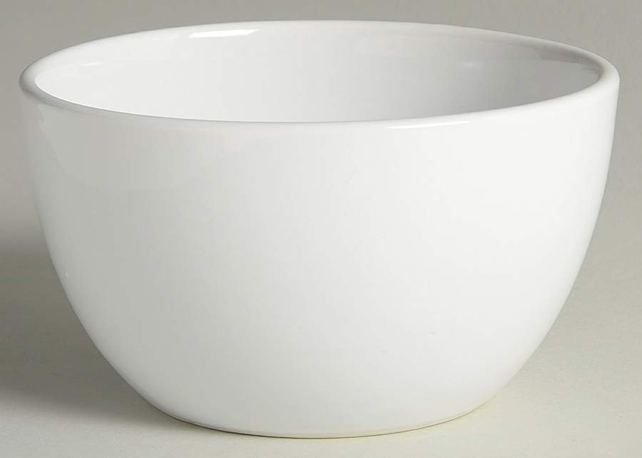 Siena White Soup/Cereal Bowl by Home Trends-1
