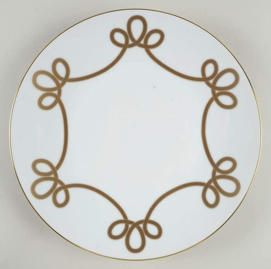 Brandebourg Gold Dinner Plate by Haviland-1