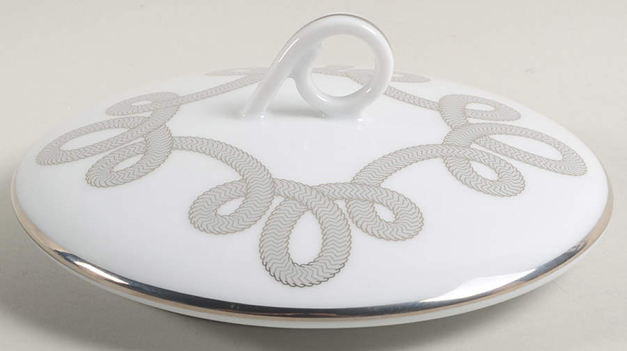 Brandebourg Platinum Lid for Tea/Coffee Pot by Haviland-1