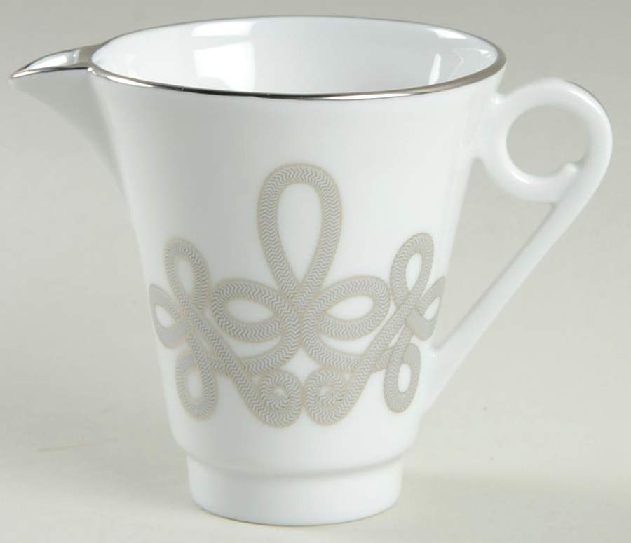 Brandebourg Platinum Creamer by Haviland-1