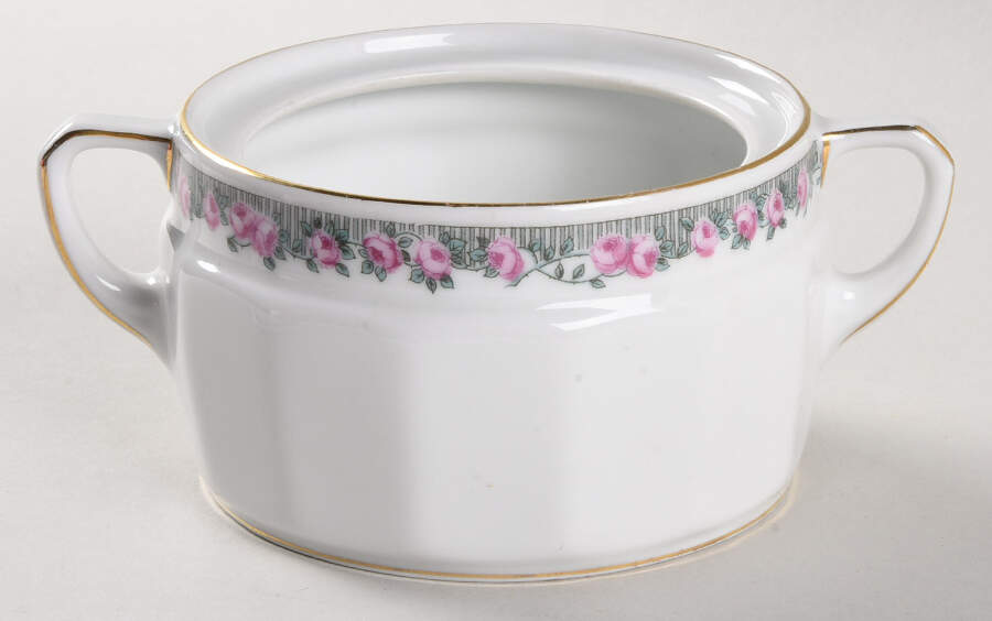 HUT2066 Sugar Bowl No Lid by Hutschenreuther-1