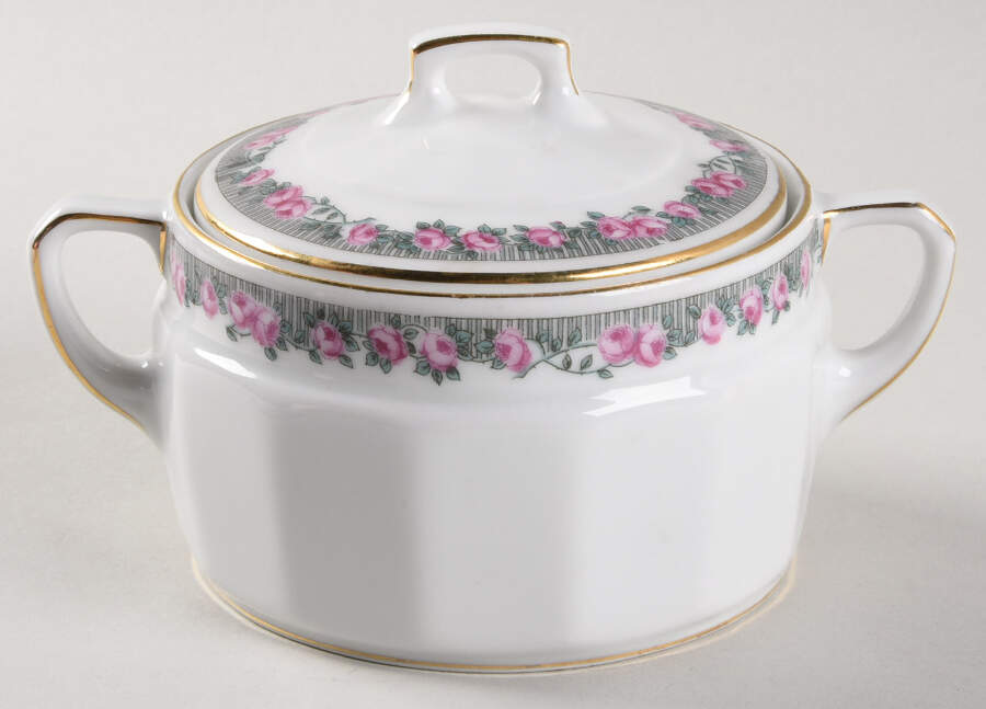 HUT2066 Sugar Bowl & Lid by Hutschenreuther-1