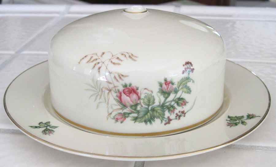HC1216 Round Covered Butter by Heinrich - H&C-1