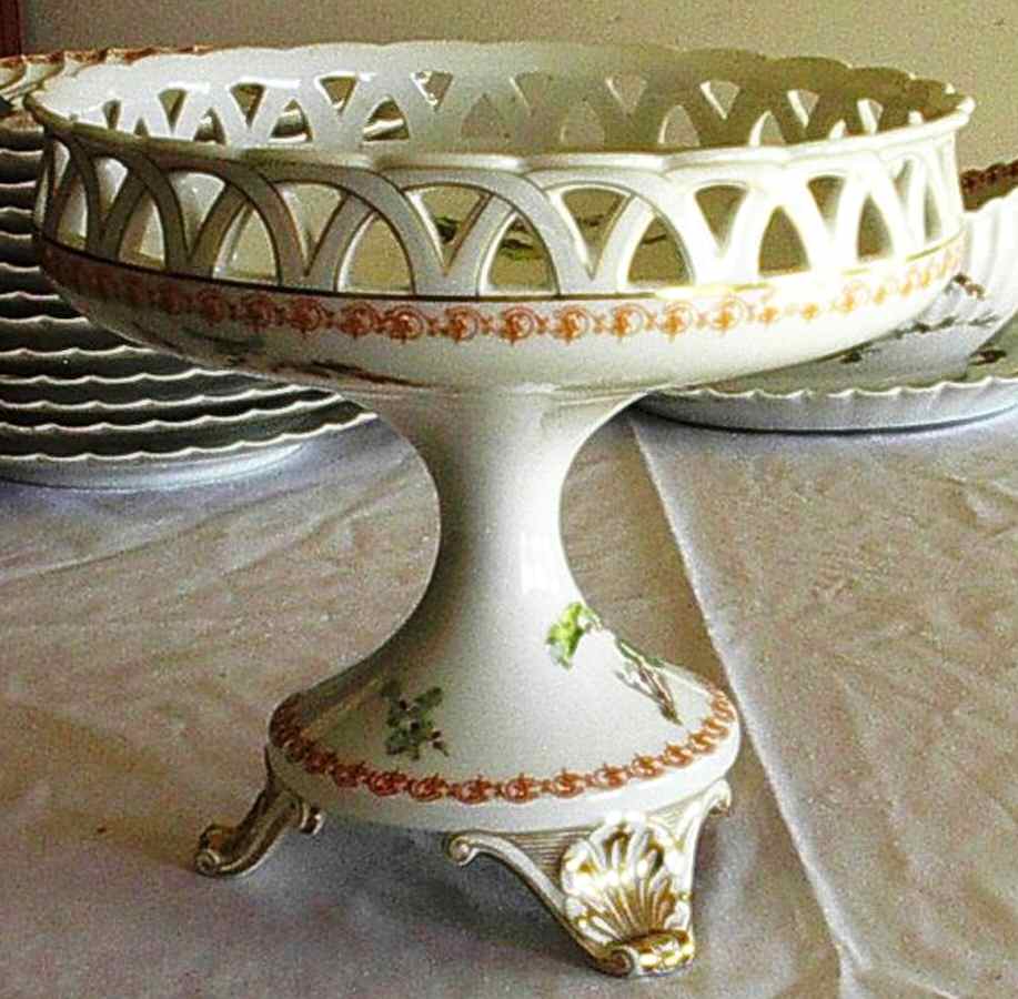 H4198 Round Compote (Height X Width) by Haviland-1
