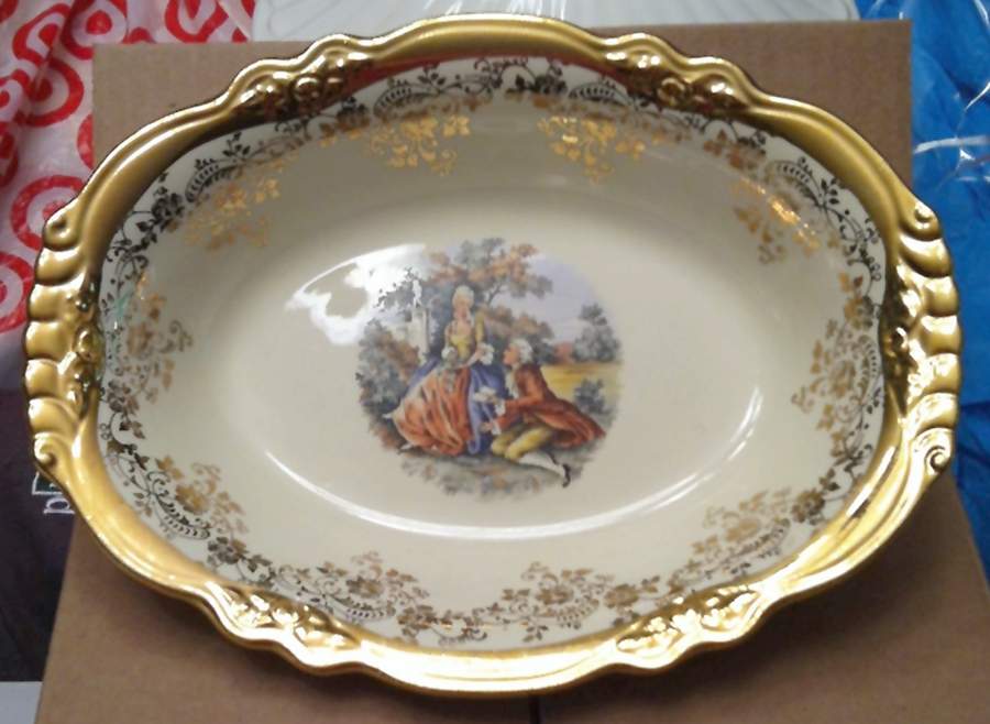 HLC2642 9" Oval Vegetable Bowl by Homer Laughlin -1