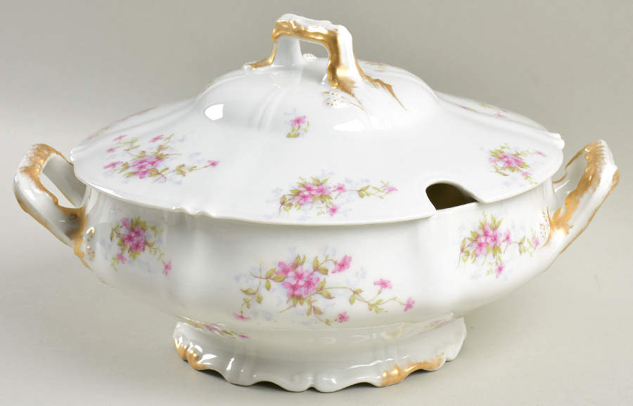Schleiger 1021-5 Tureen &  Lid by Haviland-1