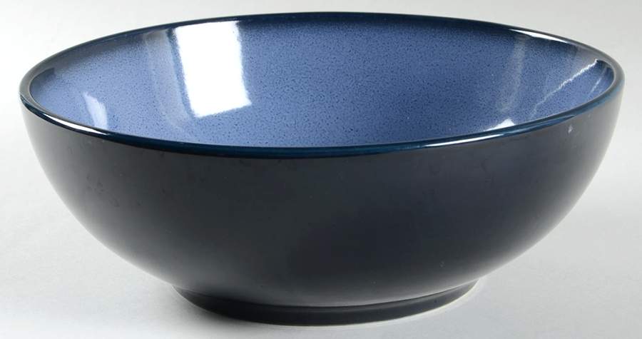 HTS24 Blue 9" Round Vegetable Bowl by Home Trends-1