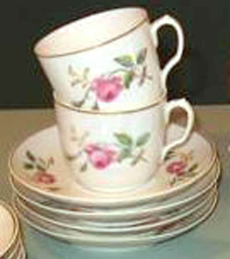 H4209 Flat Cup & Saucer Set by Haviland-1