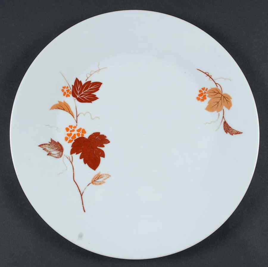 Autumn Fantasy 12" Chop Plate (Round Platter) by Harmony House China-1