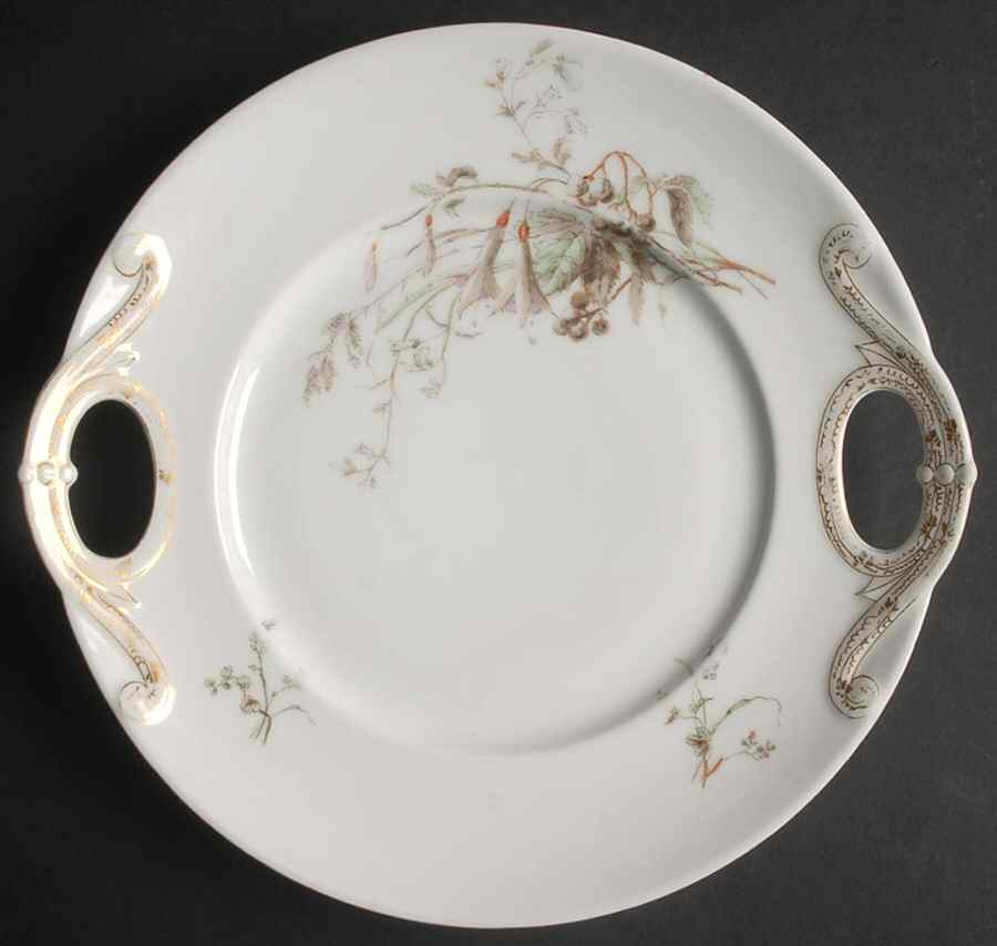 H4218 Handled Cake Plate by Haviland-1