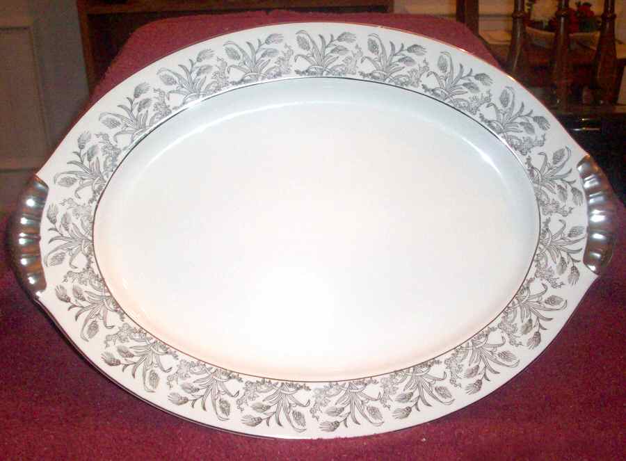 HYA38 12" Oval Serving Platter by Hayasi-1