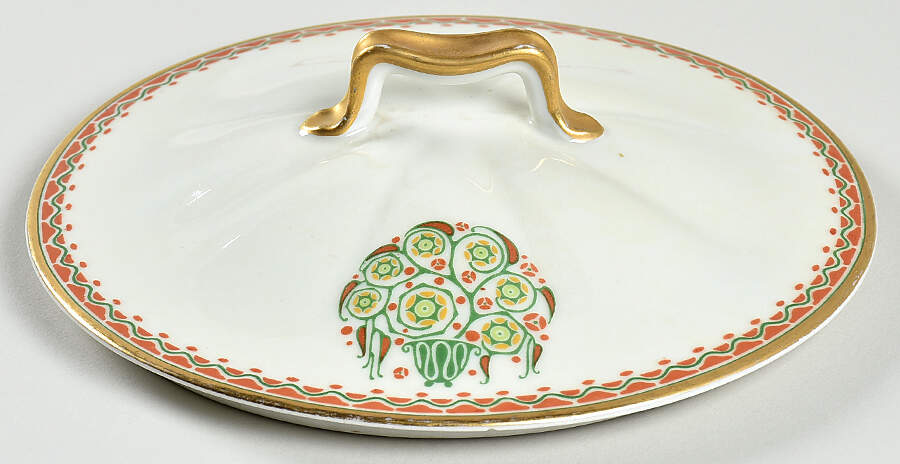 Schleiger 948-2 Lid for Round Vegetable by Haviland-1
