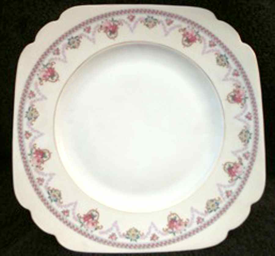HWC51 Salad Plate by HW (Germany, Czech)-1