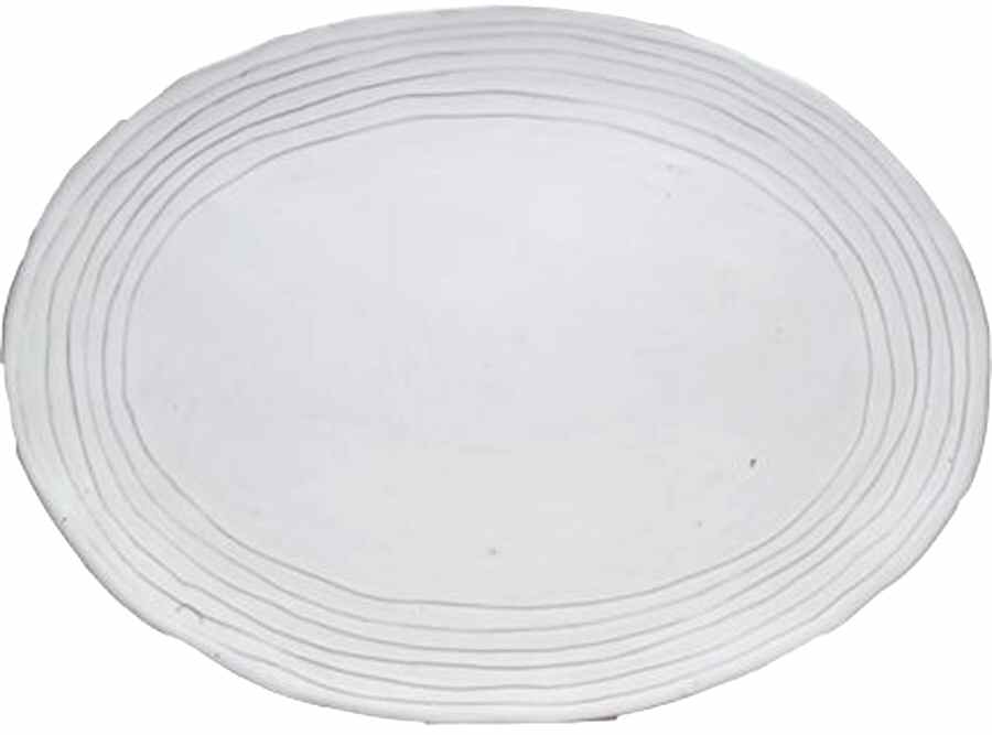 Tribeca 16" Oval Serving Platter by Godinger-1
