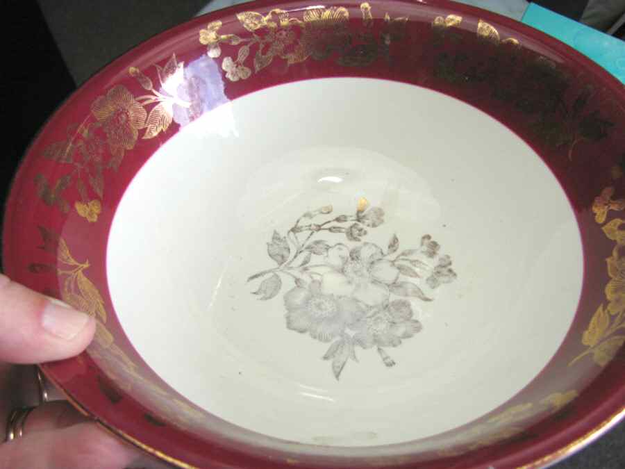 N446 9" Round Vegetable Bowl by Homer Laughlin -1
