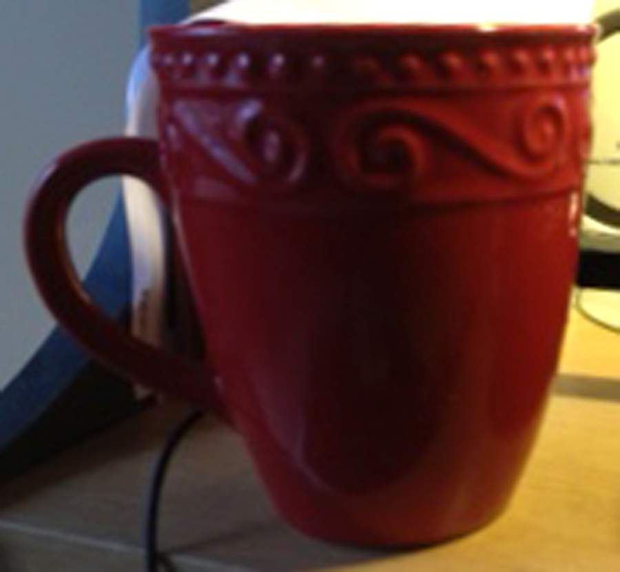 Curls Red Mug by Home Essentials-1