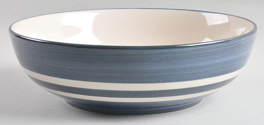 Sandstone Cool 9" Pasta Serving Bowl by House Beautiful-1