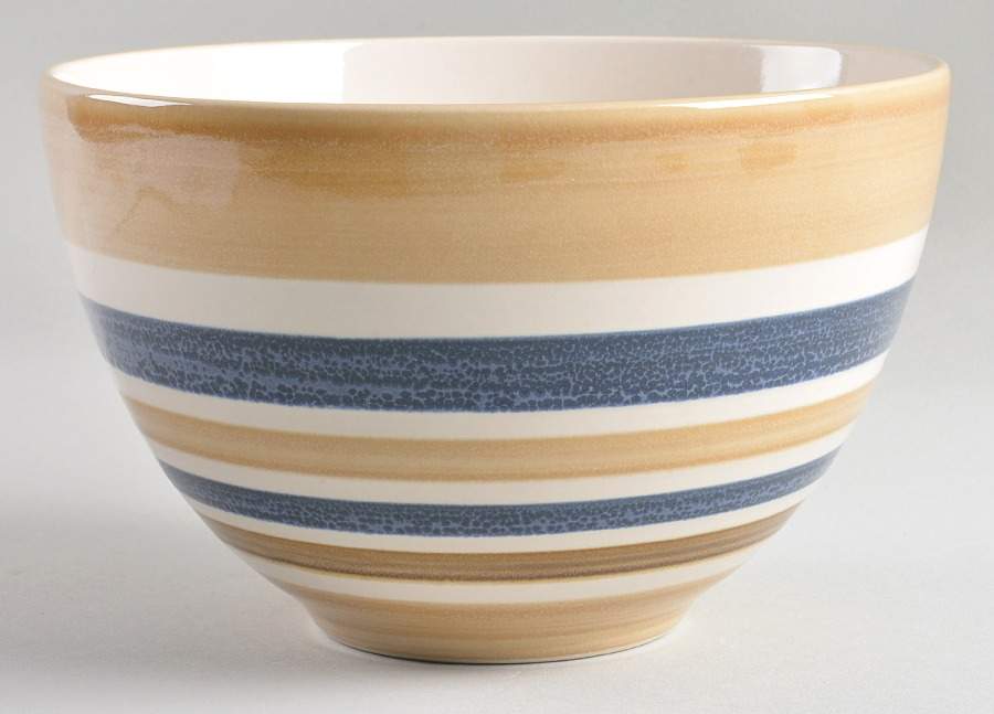 Sandstone Cool 8" Mixing Bowl by House Beautiful-1