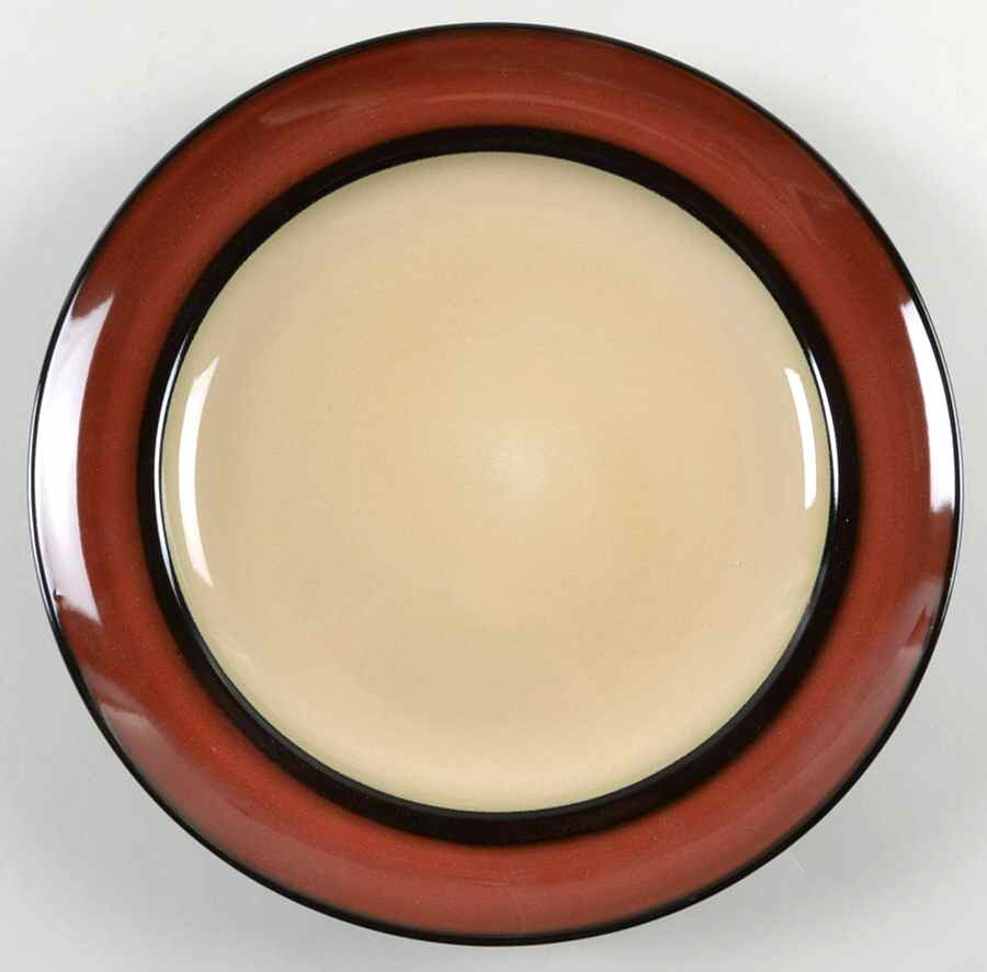 Red Orleans Dinner Plate by Home Trends-1