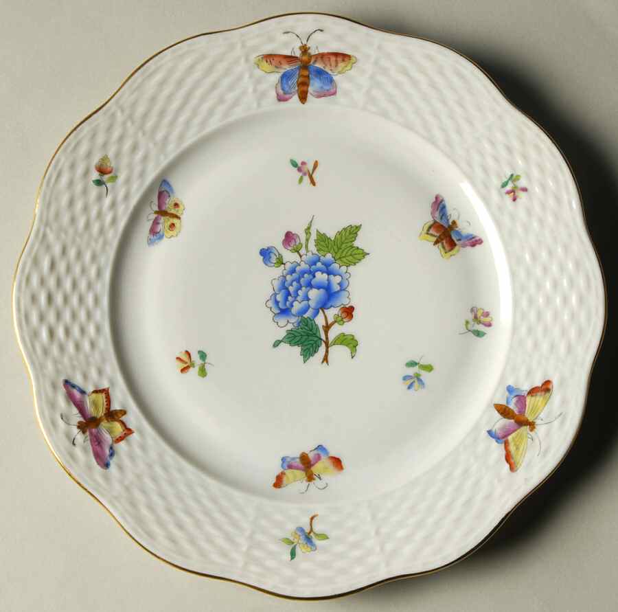 Victoria Salad Plate by Herend-1